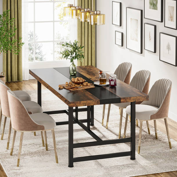 Millwood Pines Guaymas Metal Base Dining Table & Reviews - Wayfair Canada